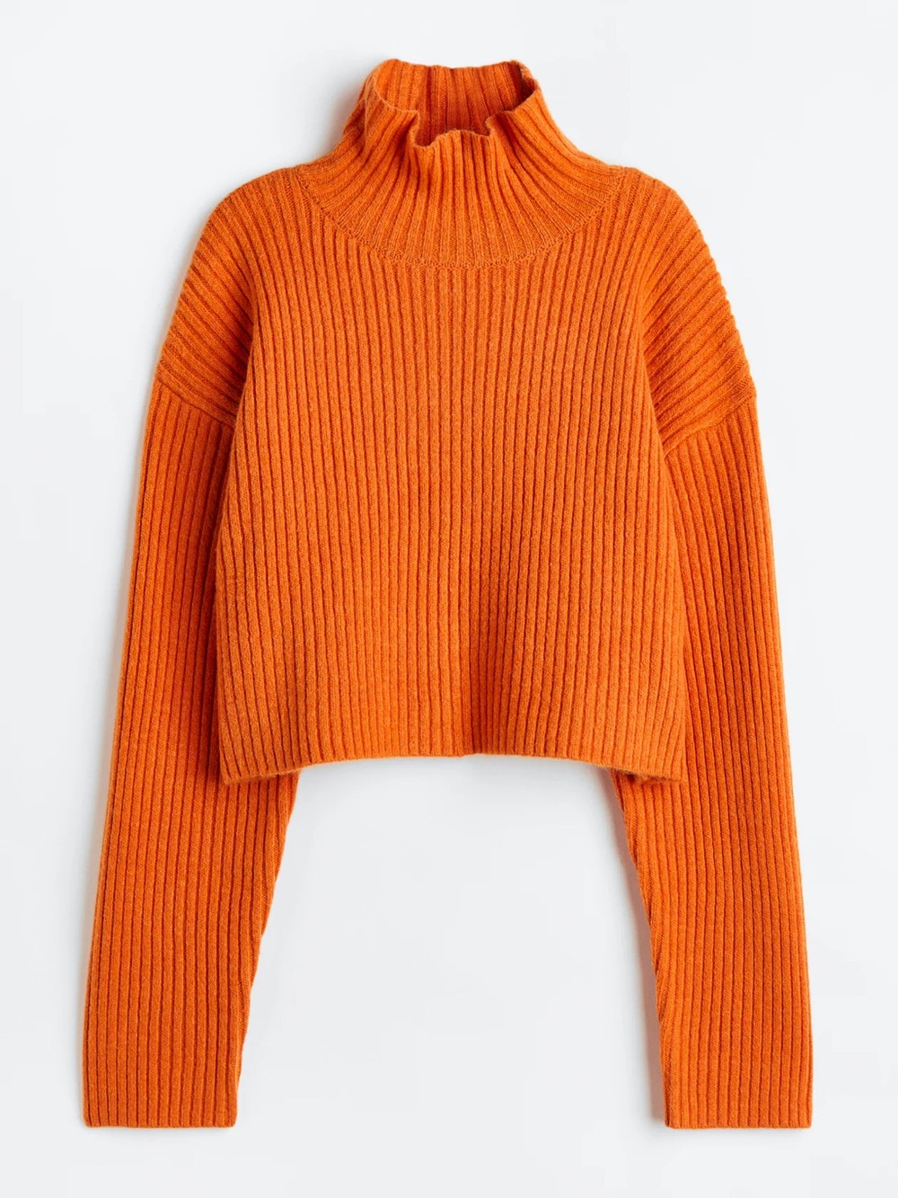 H&M - Rib Knit Turtleneck Sweater